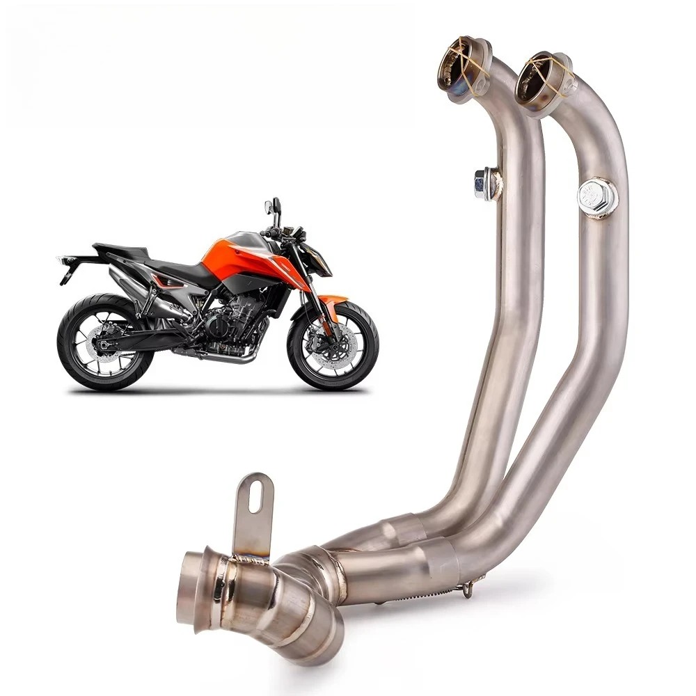 DUKE790 Motorcycle Exhaust System Slip Escape Front Tube Link Pipe Connect Original Full Exhaust System for MS/For New